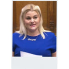 Chopsy necklace worn by Alex Davies Jones in Parliament.
