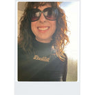 Bookish necklace in gold glitter, as worn by the Persisterhood!