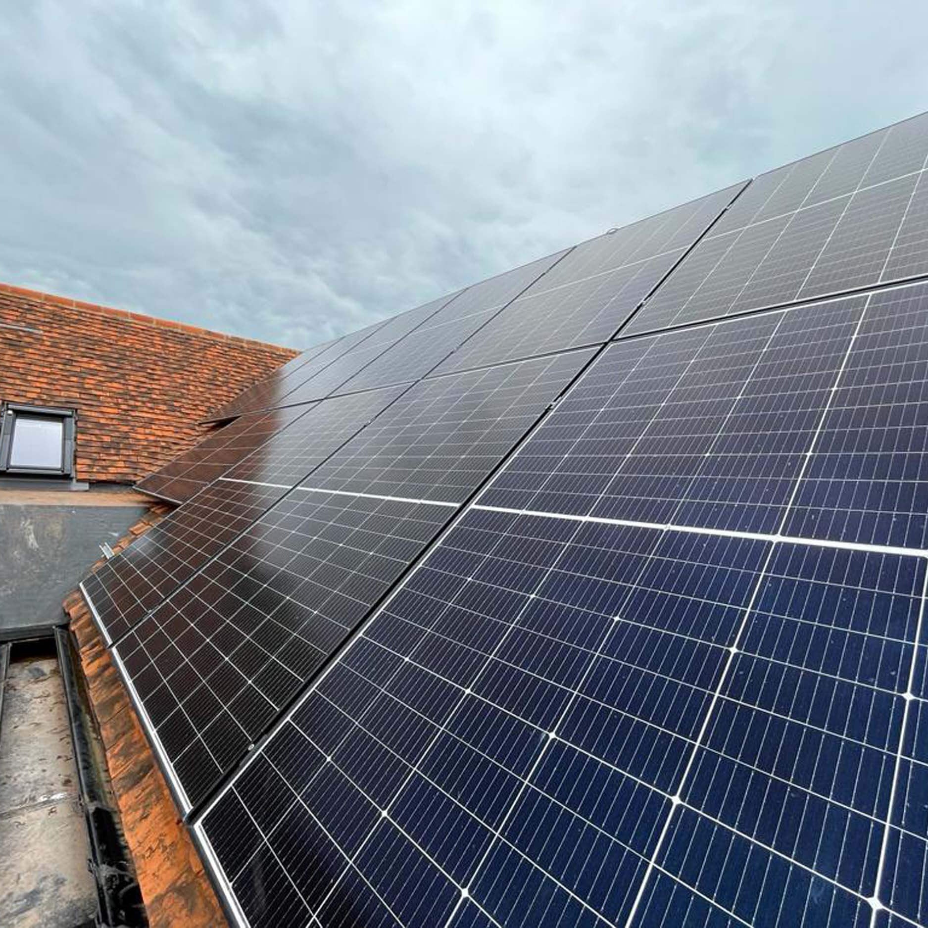The solar panels fuelling Wear and Resist