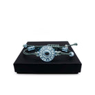 Be Brave friendship bracelet shown on a Wear and Resist gift box.