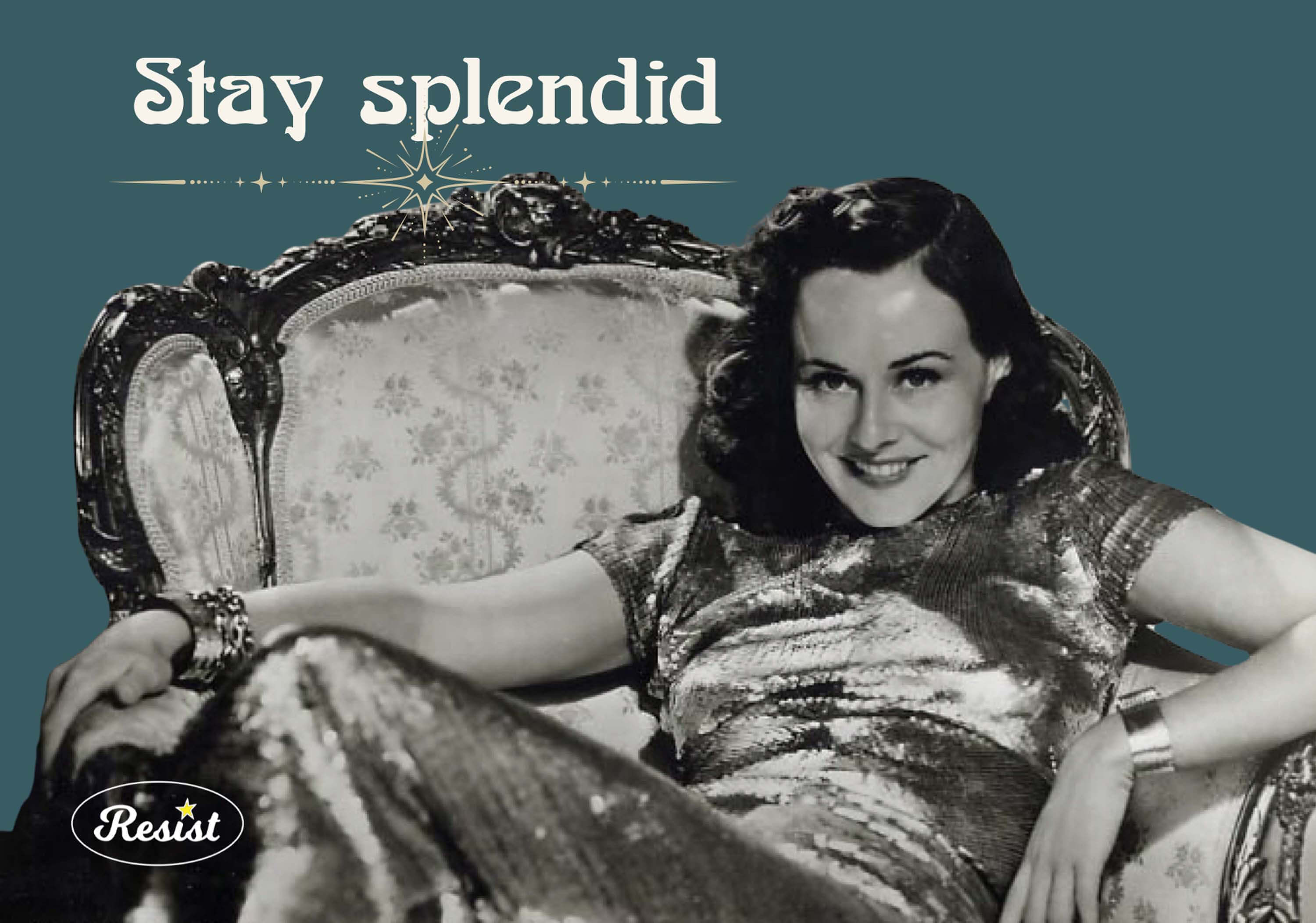 Greeting card with 'I f*cking love you' message on it. New in to Wear and Resist. 