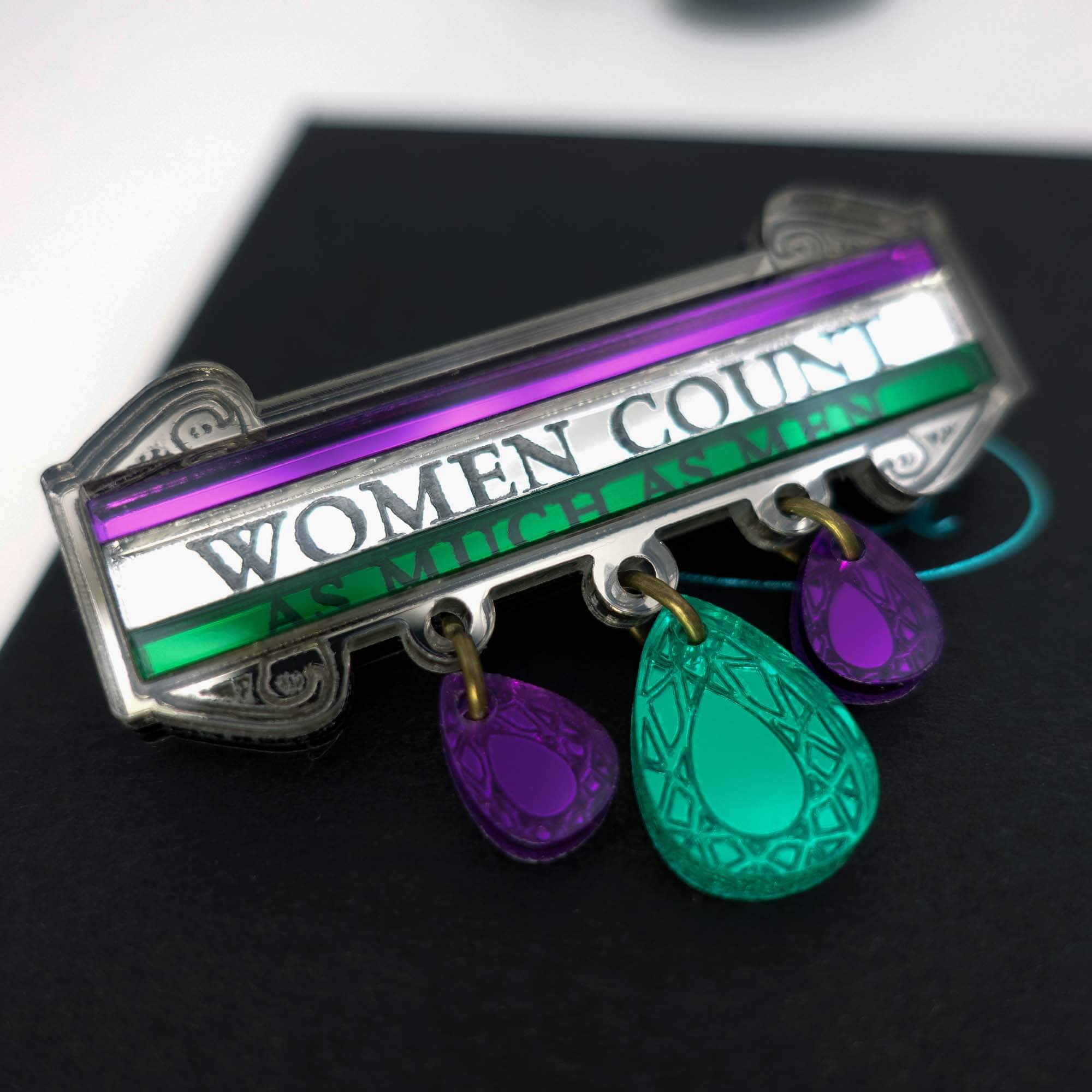 Decorative brooches