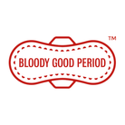 Bloody Good Period logo. £2 from this necklace will go to them to help their fight to end period poverty. 