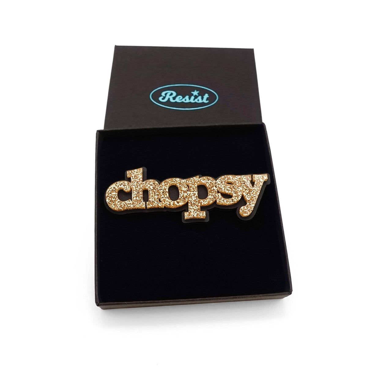 CHOPSY brooch | For Welsh Feminists and Chopsy Women! – Wear and Resist