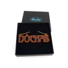 DÒCHAS Irish Gaelige hope necklace in cider frost, shown in a Wear & Resist gift box. 