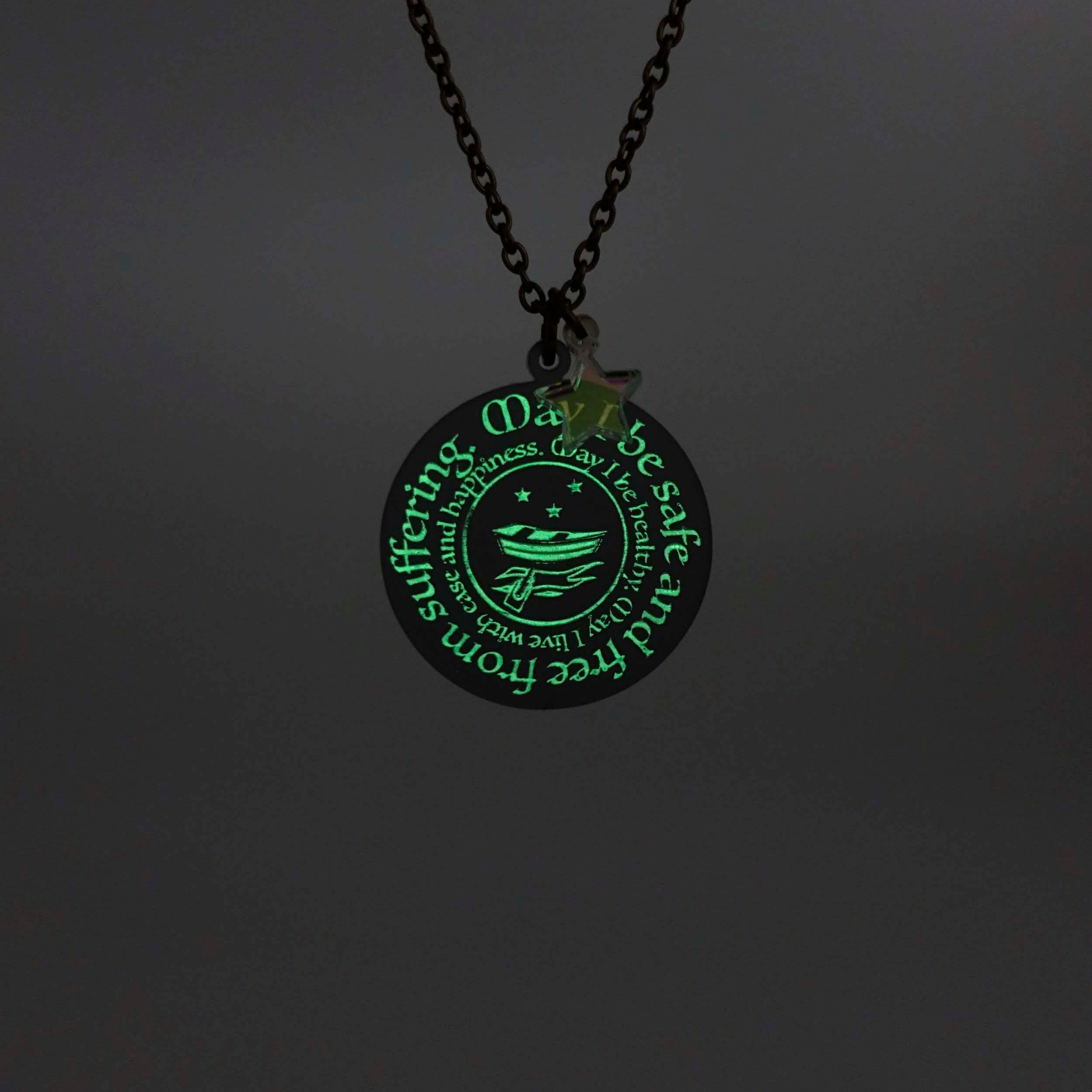 Meditation necklace sales