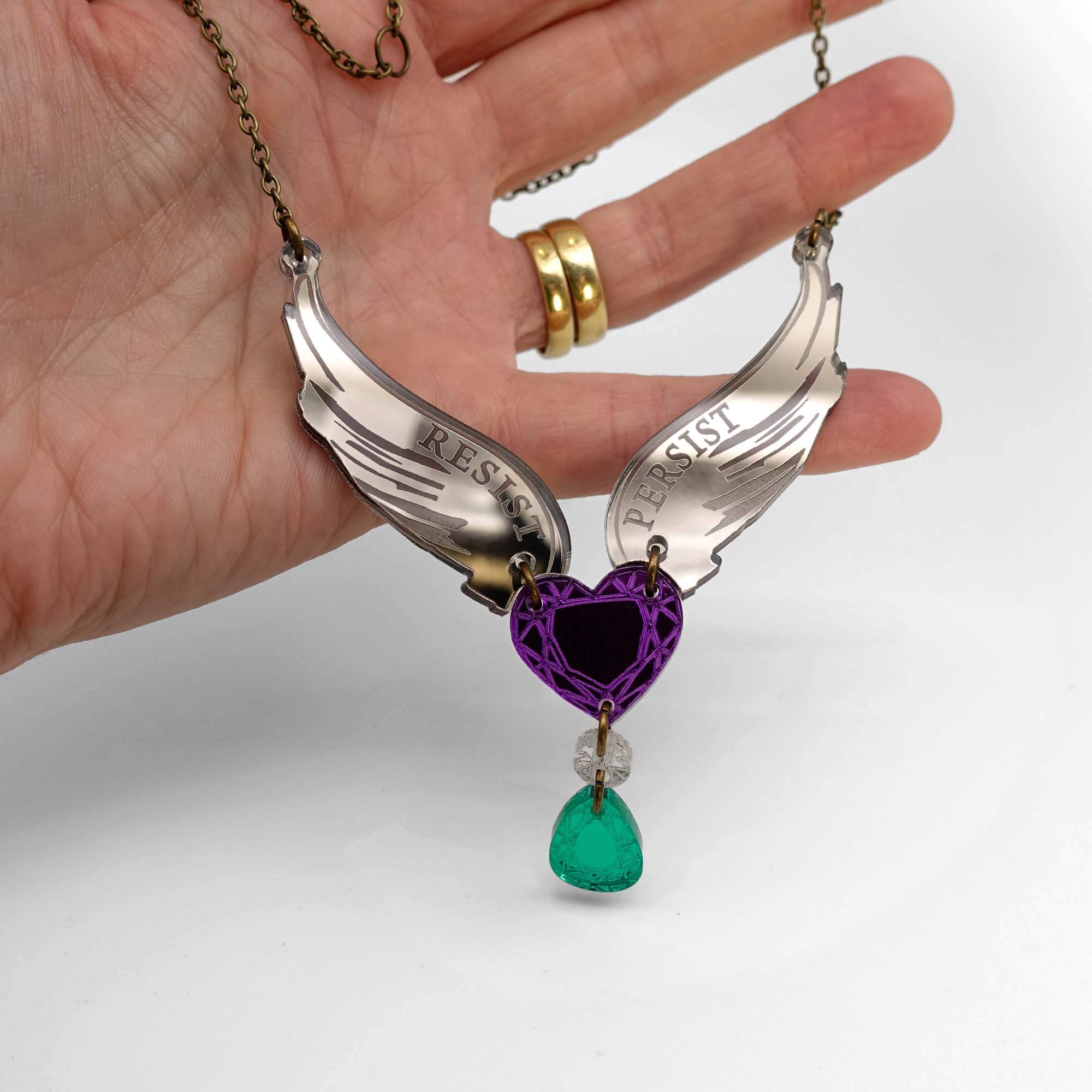 Persisted Crystal Necklace Persisted Crystal Necklace