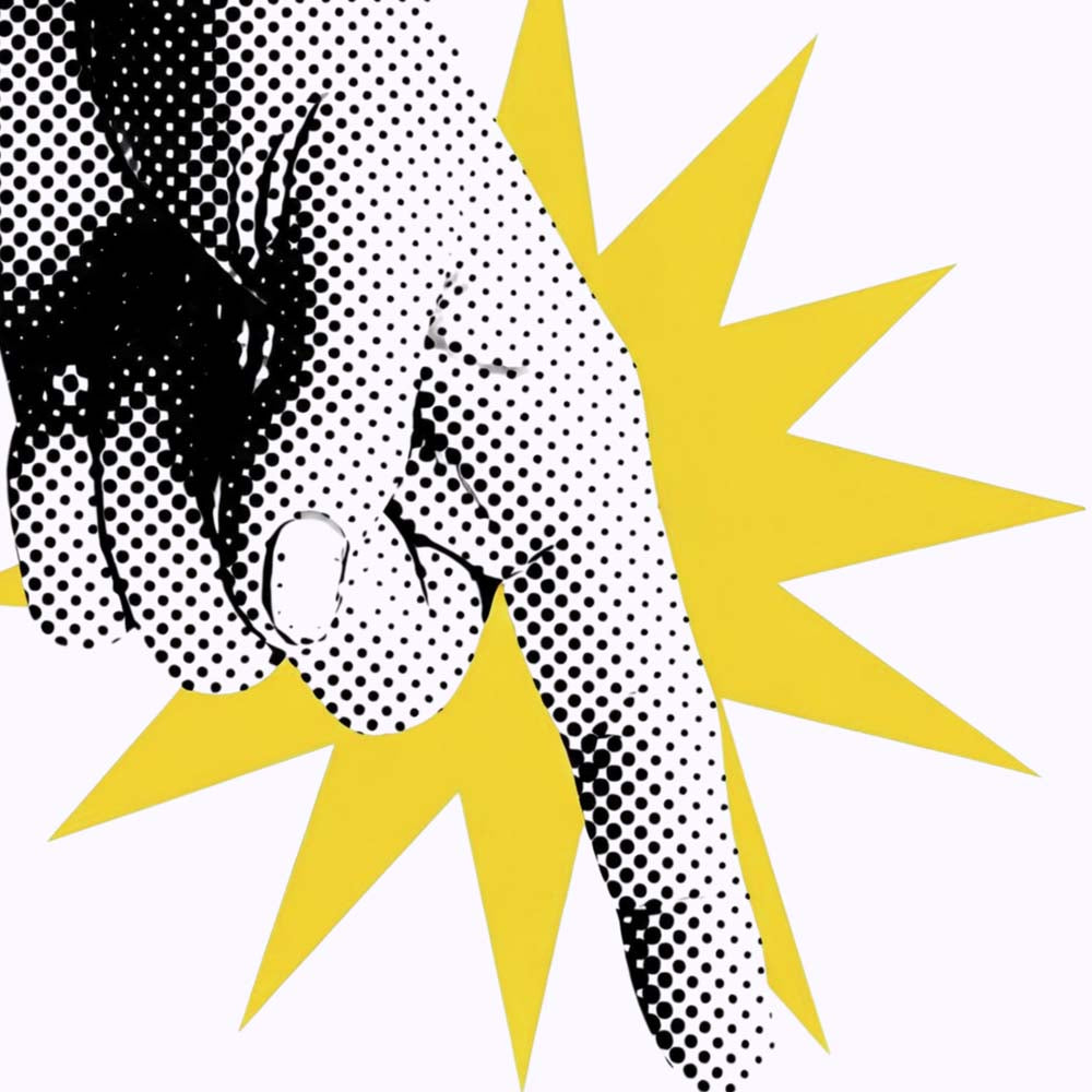 A finger pointing urging you to join the newsletter