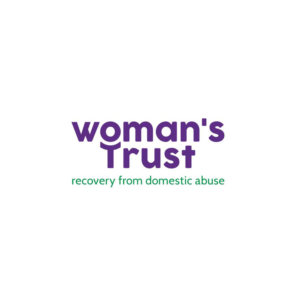 Woman’s Trust logo. £2 from the sale of this item will go to them. You can read more about the charities Wear and Resist supports on the Charities page. 