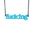 teal frost fucking necklace double strand it